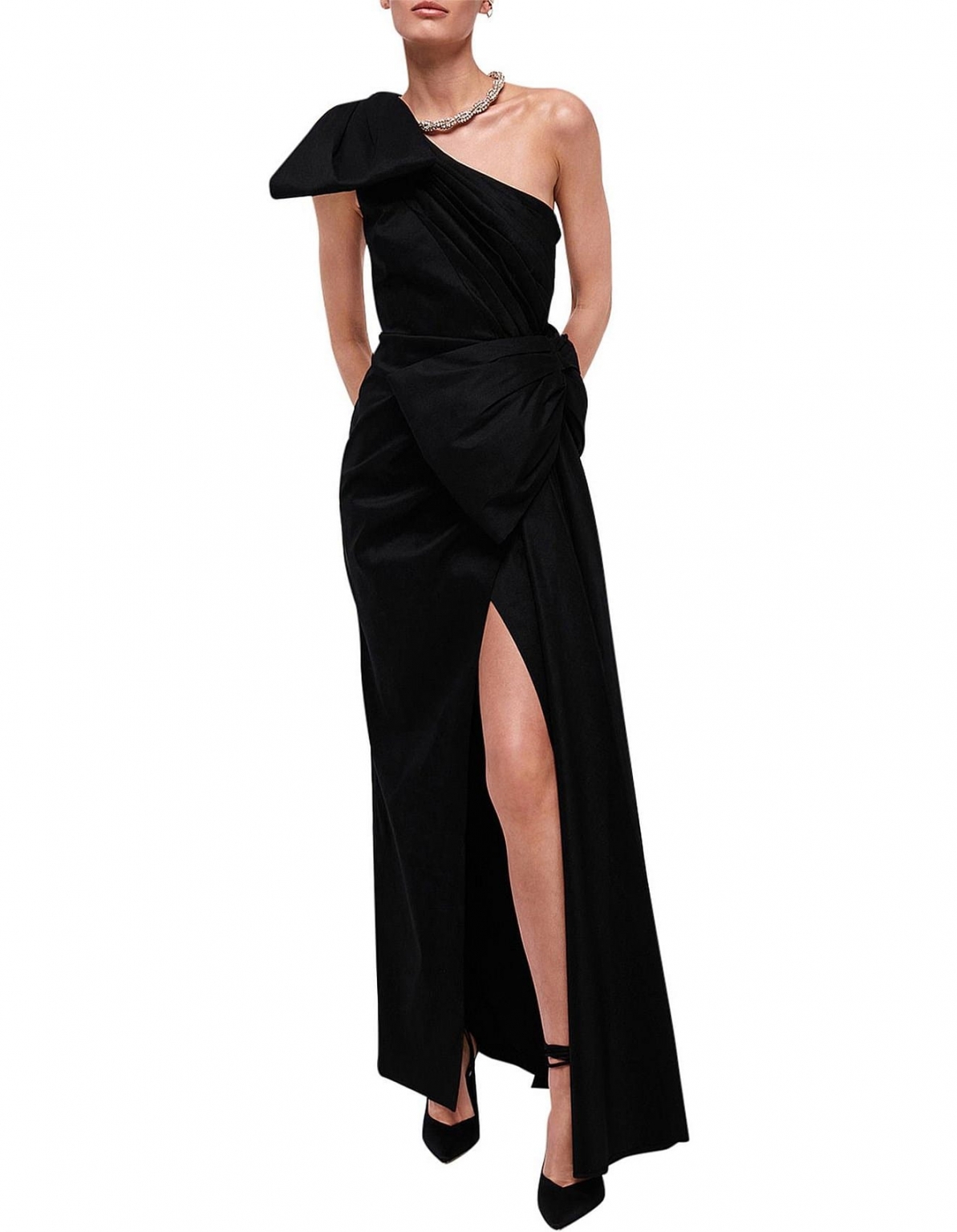 Rachel Gilbert FAUVE GOWN - BLACK - JA’dore La Robe – Dress Hire